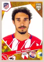 Наклейка #161 Sime Vrsaljko для альбома PANINI FIFA 365: 2017-2018
