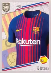Наклейка #173 FC Barcelona - Shirt для альбома PANINI FIFA 365: 2017-2018