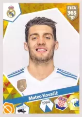 Наклейка #205 Mateo Kovacic для альбома PANINI FIFA 365: 2017-2018