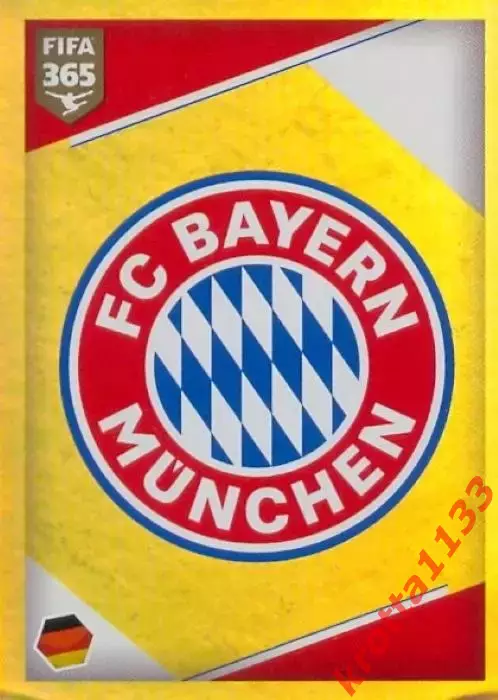 Наклейка #264 FC Bayern Munchen - Logo для альбома PANINI FIFA 365: 2017-2018