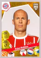 Наклейка #278 Arjen Robben для альбома PANINI FIFA 365: 2017-2018