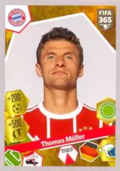 Наклейка #281 Thomas Muller для альбома PANINI FIFA 365: 2017-2018