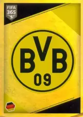 Наклейка #284 Borussia Dortmund - Logo для альбома PANINI FIFA 365: 2017-2018