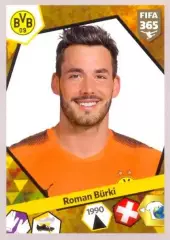 Наклейка #285 Roman Burki для альбома PANINI FIFA 365: 2017-2018