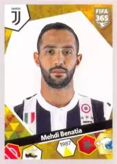 Наклейка #331 Medhi Benatia для альбома PANINI FIFA 365: 2017-2018