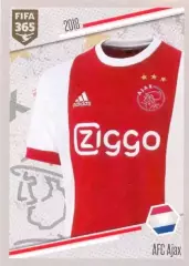 Наклейка #417 AFC Ajax - Shirt для альбома PANINI FIFA 365: 2017-2018