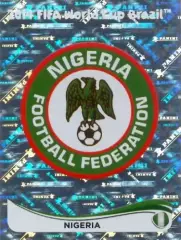 Наклейка #469 Nigeria - Badge для альбома PANINI Чемпионат Мира 2014