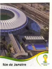 Наклейка #27 Estadio Maracana для альбома PANINI Чемпионат Мира 2014
