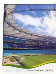 Наклейка #28 Arena Fonte Nova - Salvador для альбома PANINI Чемпионат Мира 2014