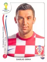 Наклейка #54 Darijo Srna для альбома PANINI Чемпионат Мира 2014