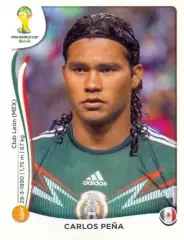Наклейка #81 Carlos Pena для альбома PANINI Чемпионат Мира 2014