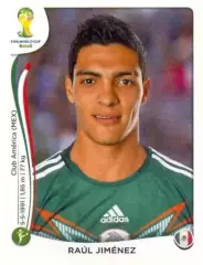 Наклейка #87 Raul Jimenez для альбома PANINI Чемпионат Мира 2014