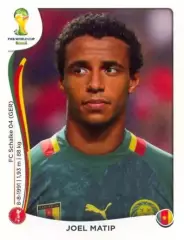 Наклейка #97 Joel Matip для альбома PANINI Чемпионат Мира 2014