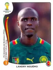 Наклейка #102 Landry Nguemo для альбома PANINI Чемпионат Мира 2014