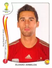 Наклейка #114 Alvaro Arbeloa для альбома PANINI Чемпионат Мира 2014