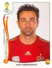 Наклейка #118 Xavi Hernandez для альбома PANINI Чемпионат Мира 2014