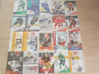 20 автографов игроков КХЛ