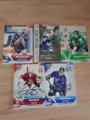 5 автографов на картах КХЛ