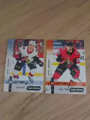 2 тиражные карты Виталий Абрамов Оттава НХЛ Ottawa NHL