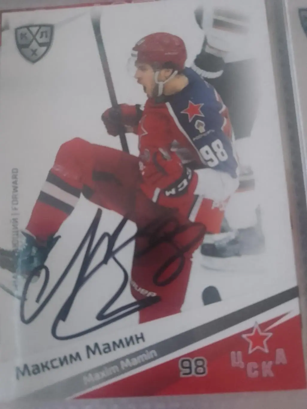 Автограф Максим Мамин