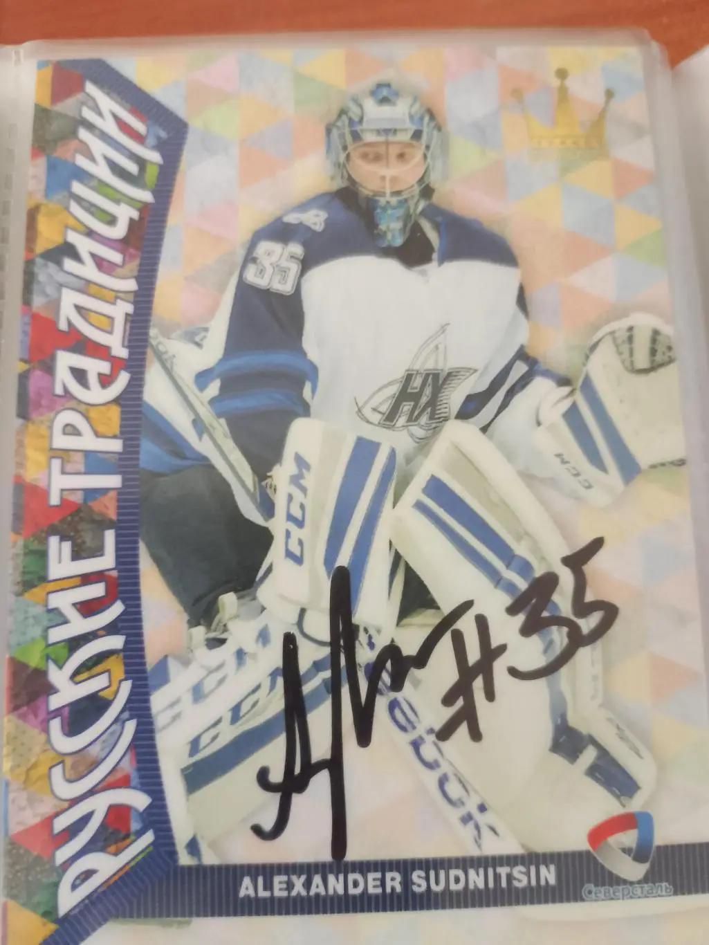 Автограф Александр Судницин Нефтехимик