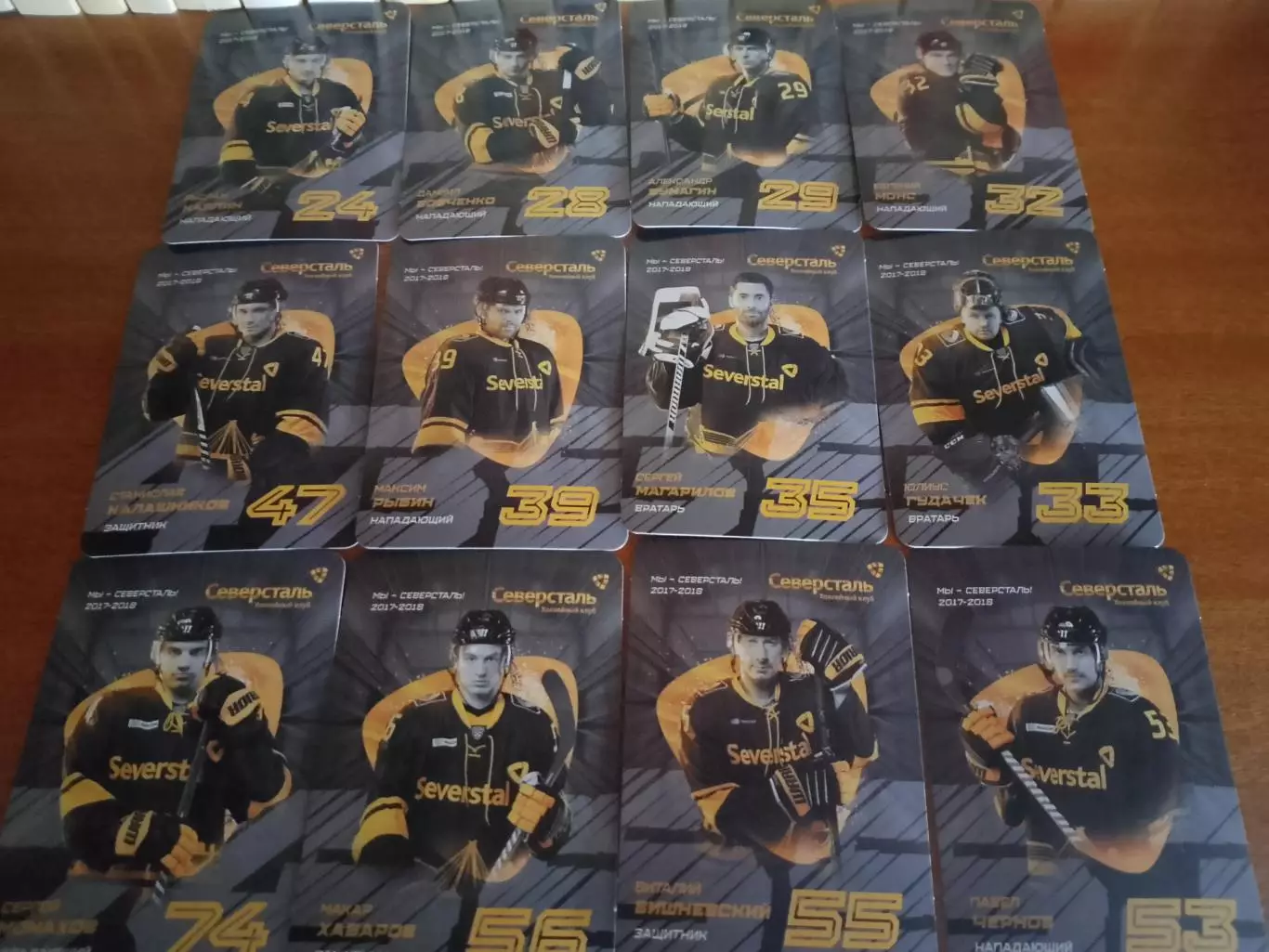 29 карт ХК Северсталь 1