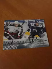 Автограф на тиражной карте Дмитрий Огурцов Нефтехимик/Динамо Москва