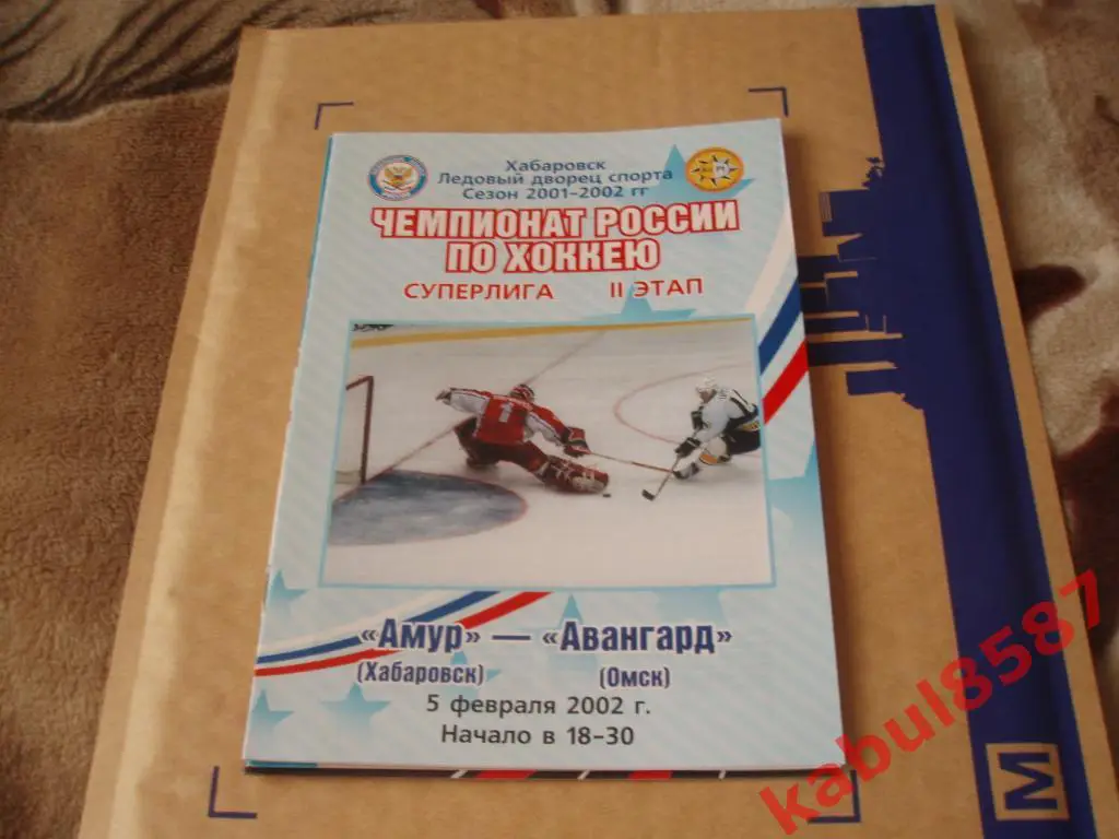Амур(Хабаровск) -Авангард(Омск) 05.02.2002г.