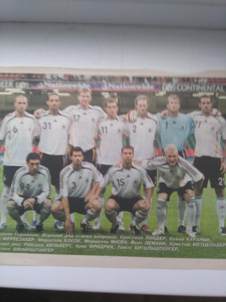16 сборных футбольных команд чемпионата Европы 2008г. 5