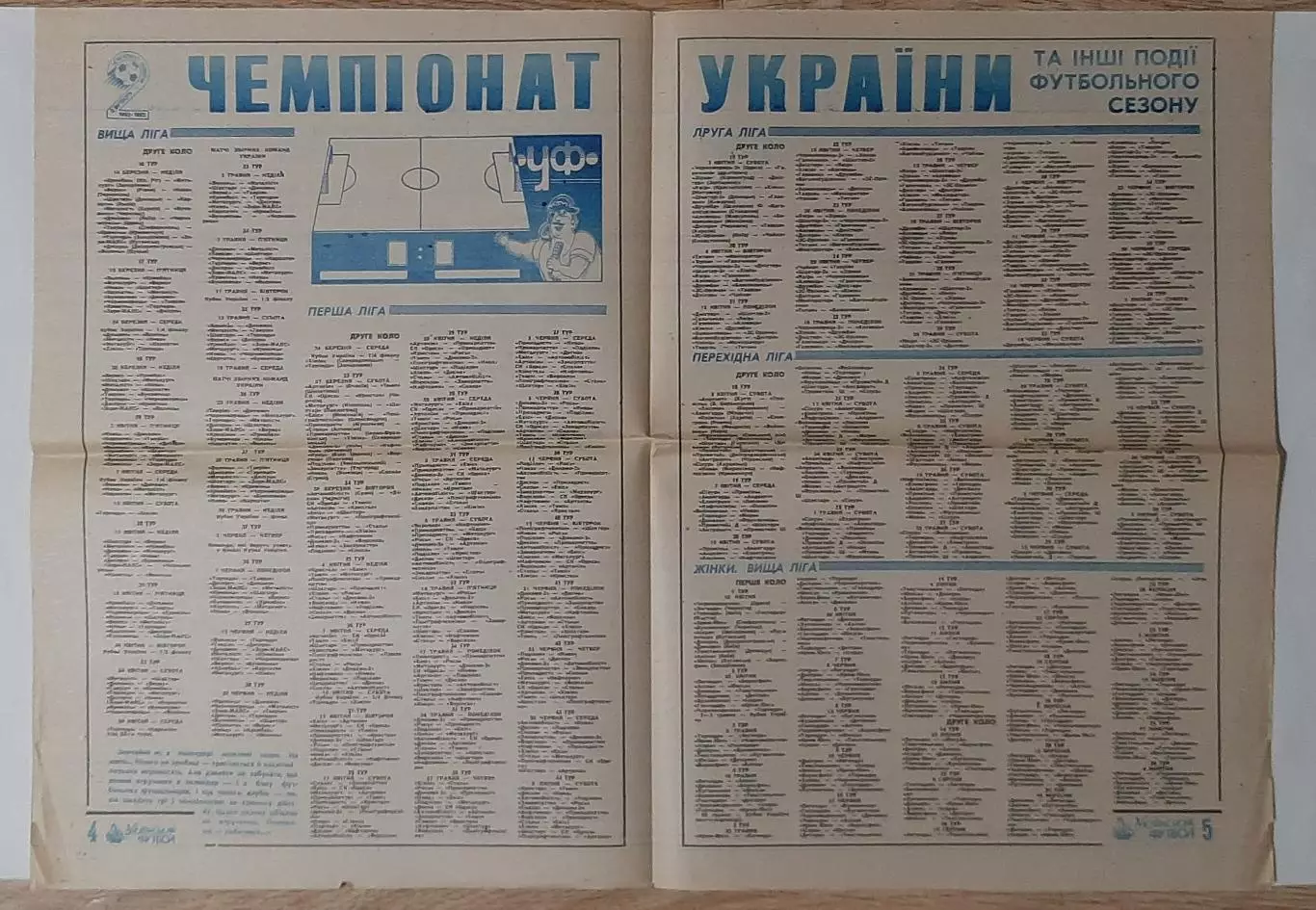 Український футбол #6 (99) березень 1993 2