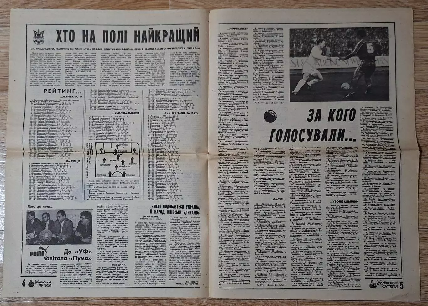 Український футбол #1 (136) січень 1994 2