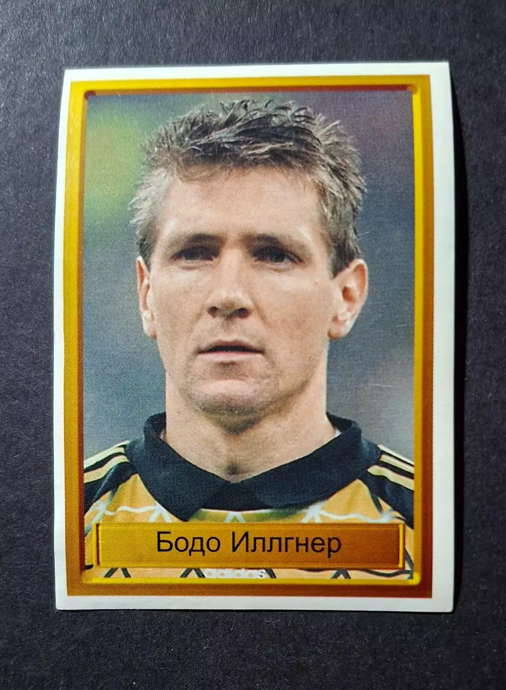 Наклейка Panini Бодо Ілгнер #18 Реал Мадрид Ліга Чемпіонів 1998/99