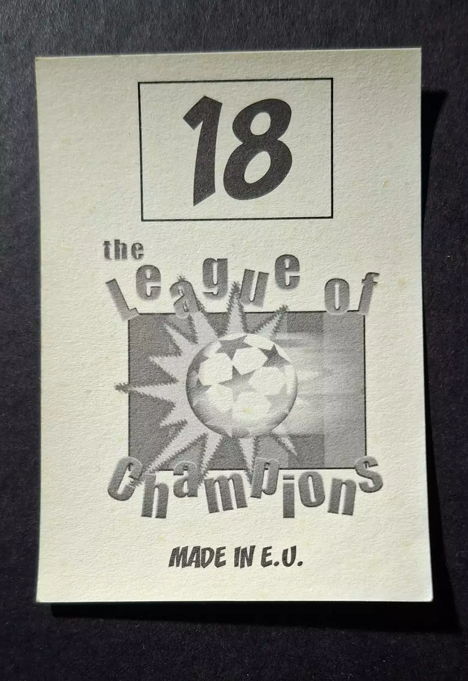 Наклейка Panini Бодо Ілгнер #18 Реал Мадрид Ліга Чемпіонів 1998/99 1