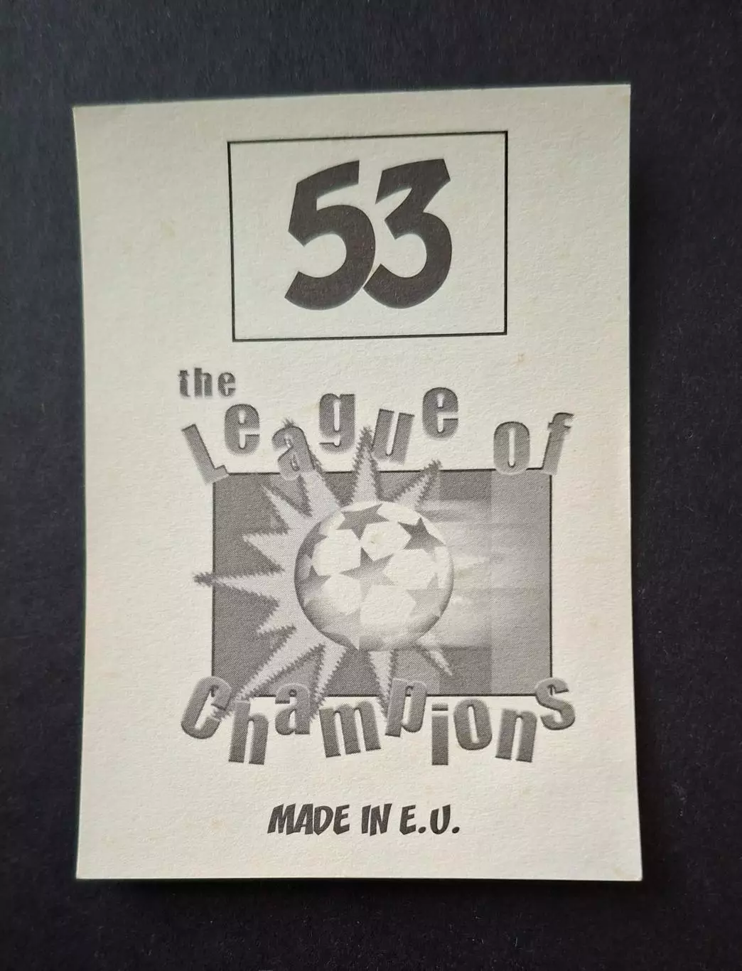 Наклейка Panini Томас Ридл #53 Кайзерслаутерн Ліга Чемпіонів 1998/99 1