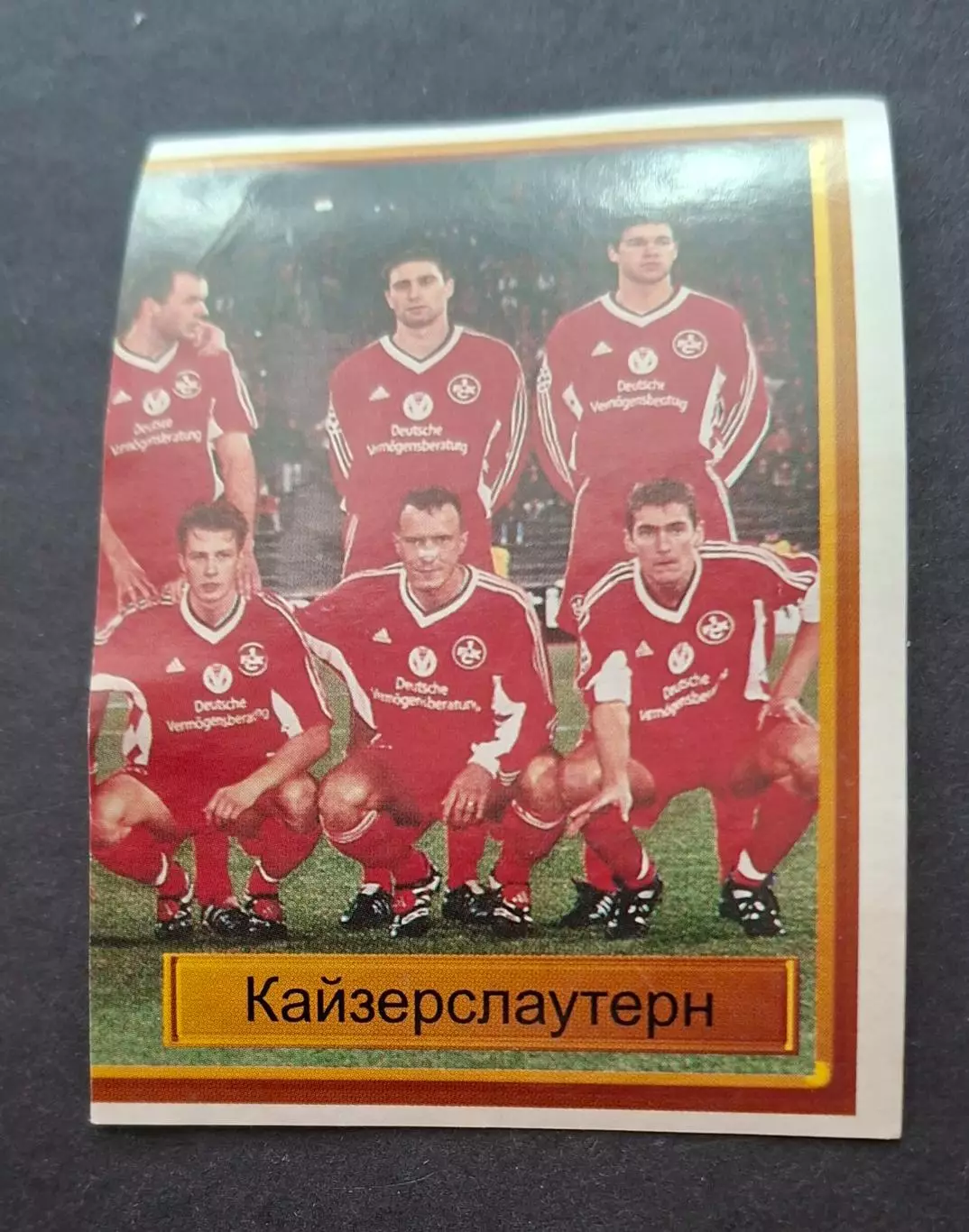 Наклейка Panini Кайзерслаутерн #44 Ліга Чемпіонів 1998/99 1