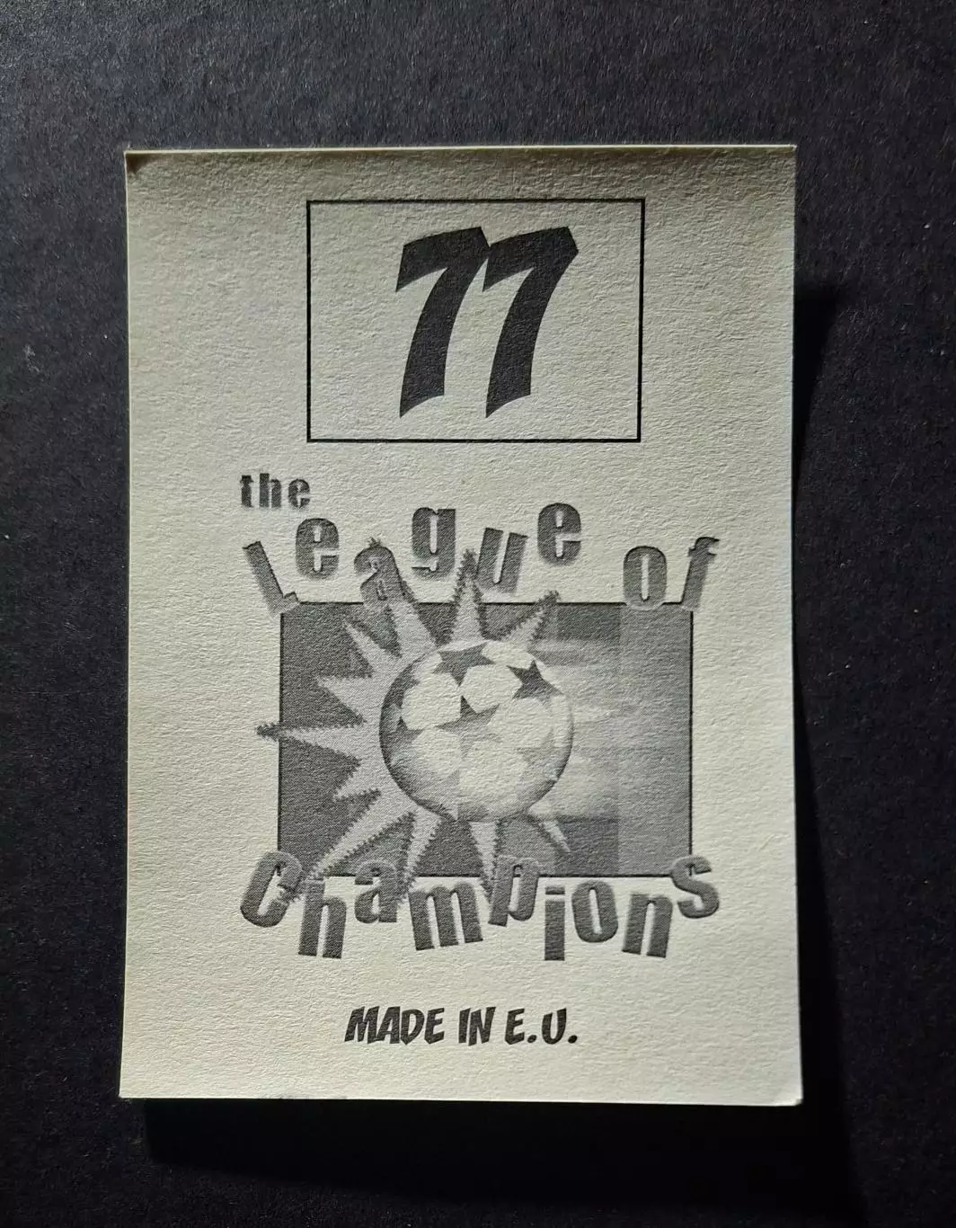 Наклейка Panini Илиас Поурсанидис Олімпіакос Греція Ліга Чемпіонів 1998/99 1