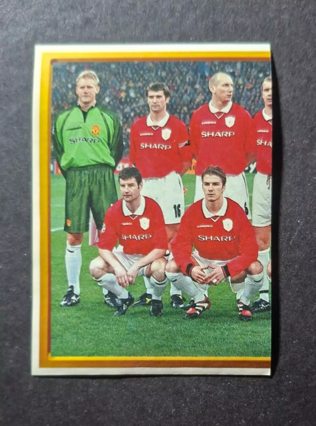 Наклейка Panini Манчестер Юнайтед #85 Ліга Чемпіонів 1998/99