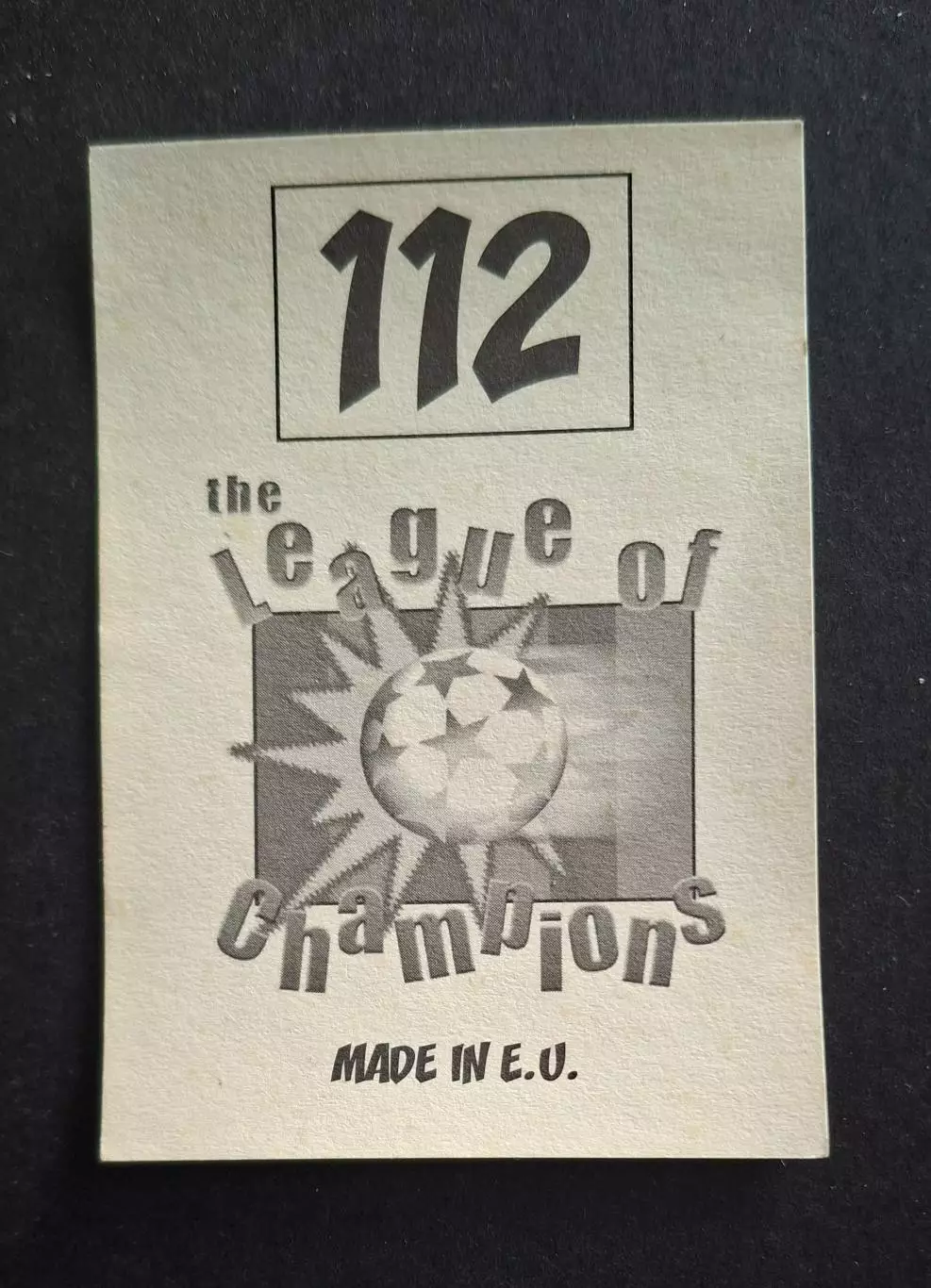 Наклейка Panini Иван Саморано #112 Інтер Мілан Ліга Чемпіонів 1998/99 1