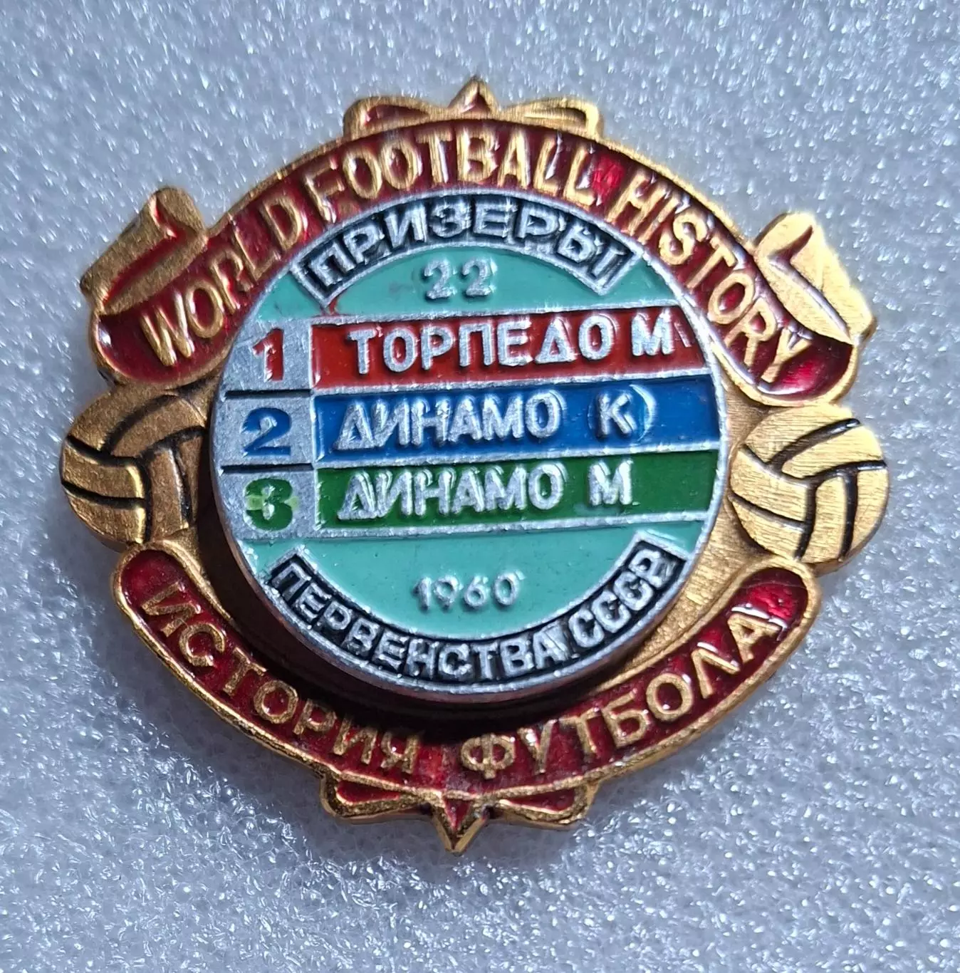 Історія футболу.Призери чемпіонату СРСР 1960