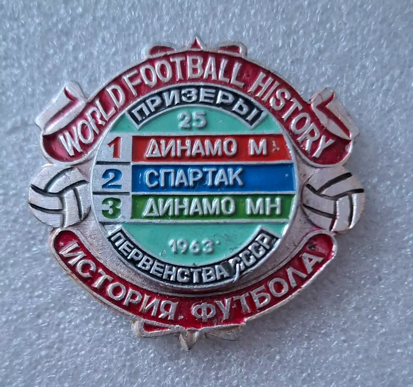 Історія футболу Призери чемпіонату СРСР 1963