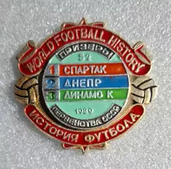 Історія футболу Призери чемпіонату СРСР 1989