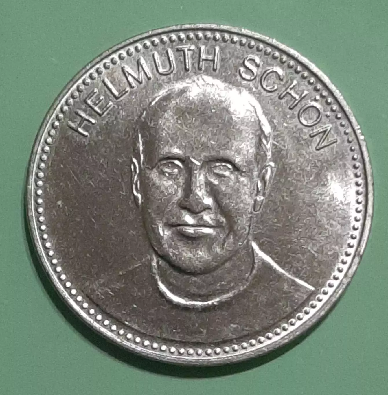 Жетон Хельмут Шен Німеччина Чемпіонат світу Mexico -1970