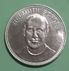 Жетон Хельмут Шен Німеччина Чемпіонат світу Mexico -1970