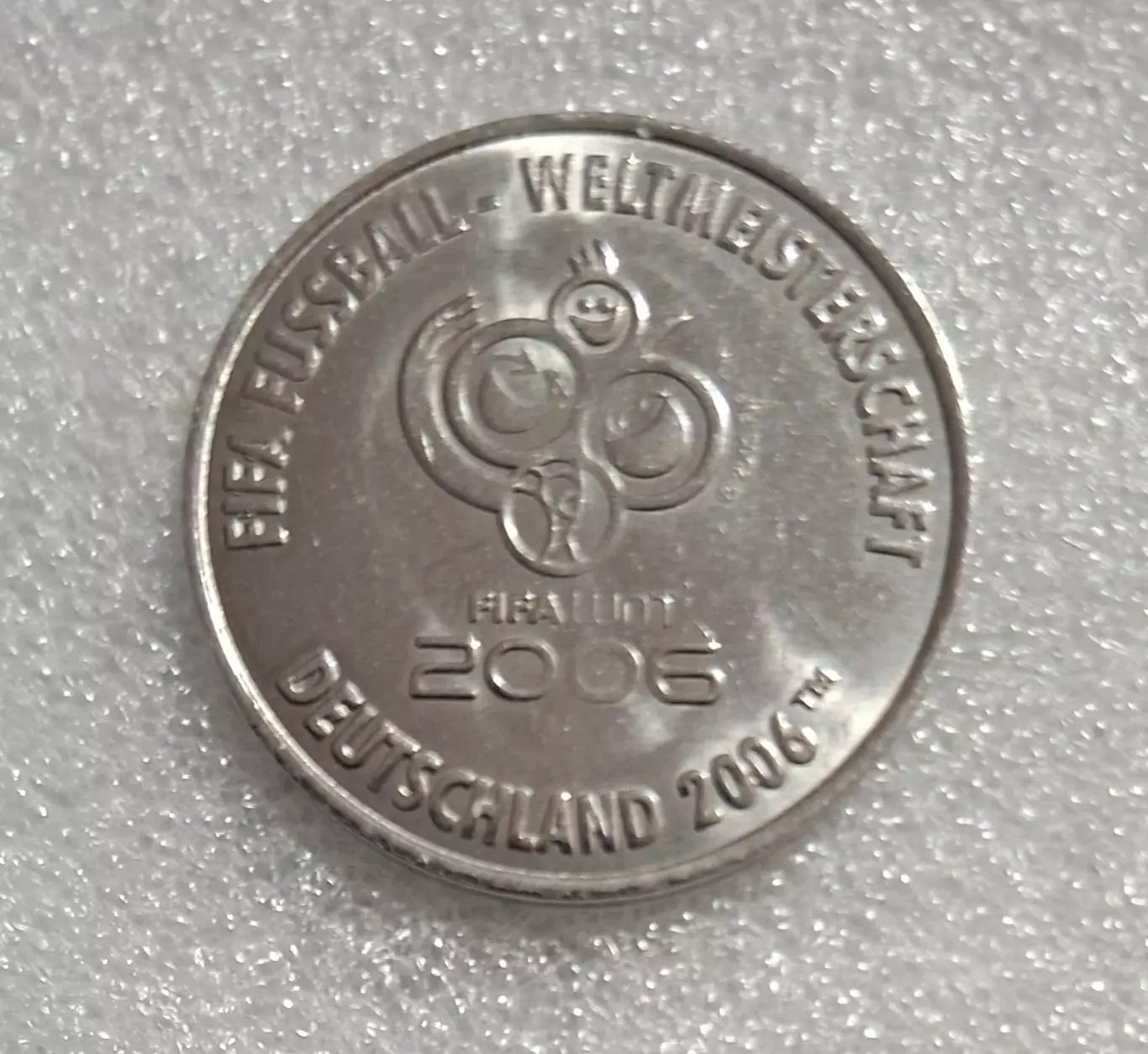 Жетон футбол Чемпіонат світу 2006 Німеччина 1