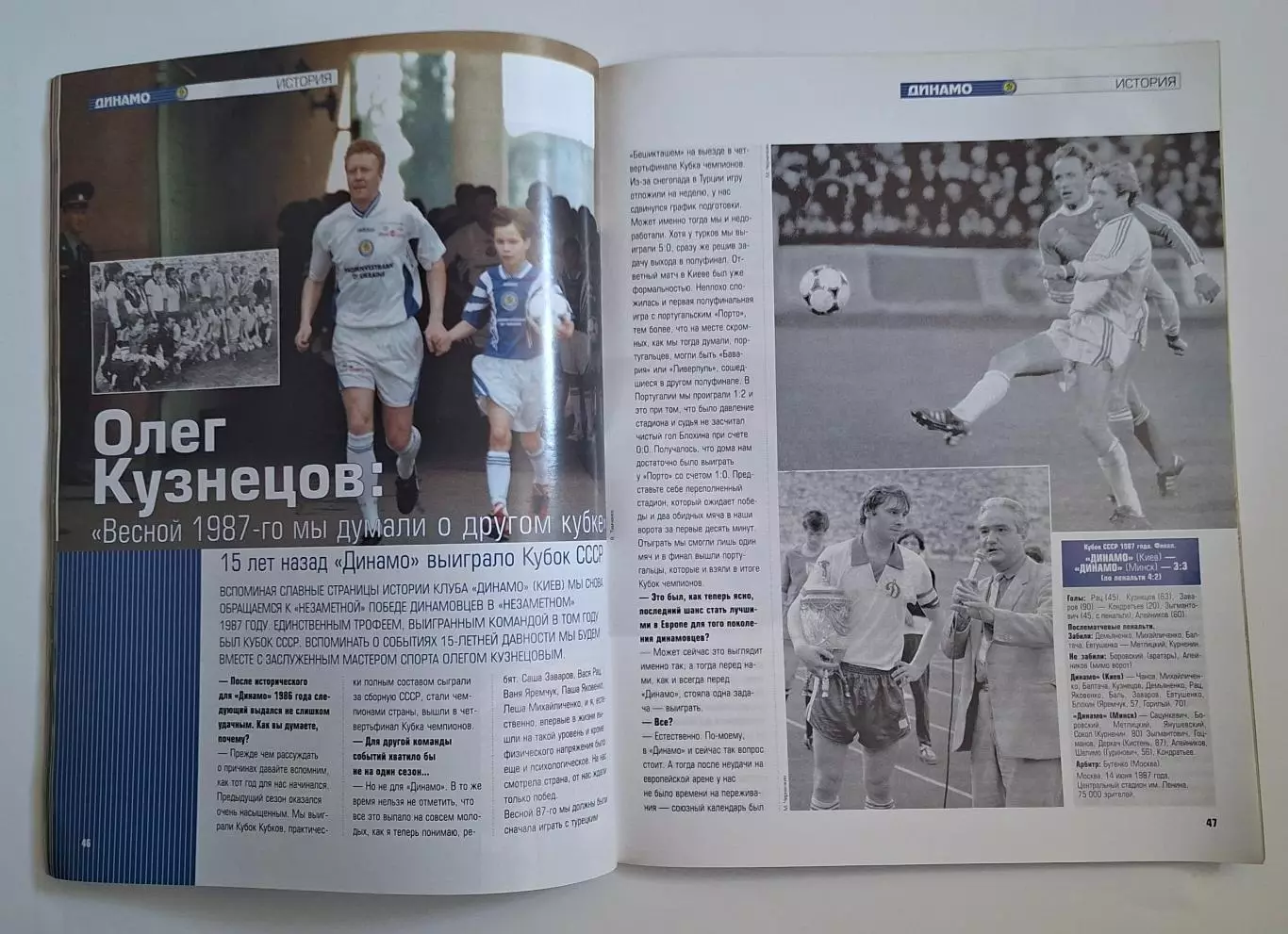 Динамо Київ #2 2002 постер Динамо Київ 4