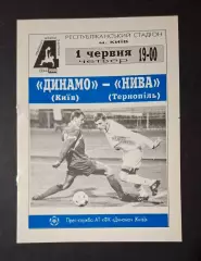 Динамо Київ - Нива Тернопіль 01.06.1995