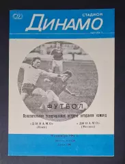 Динамо Київ - Динамо М. Ветерани 09.09.1981