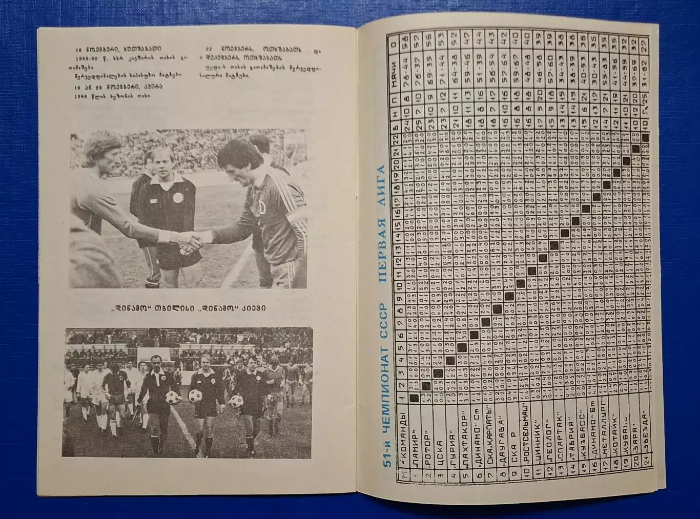 Динамо Тбілісі - Динамо Київ 11.03.1989 Чемпіонат СРСР 7