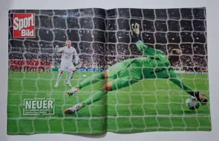 Постер Нойер,Роналду з журналу Sport bild 2012