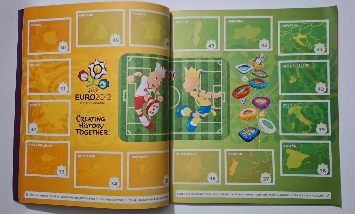 Журнал Panini EURO 2012 від журналу Sport bild 3
